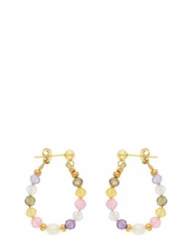 Gina Accessories Jewellery Earrings Hoops Multi/patterned Nuni Copenha...