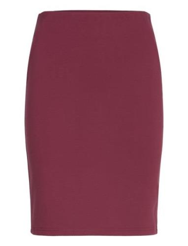 Frzastretch 2 Skirt Kort Nederdel Burgundy Fransa