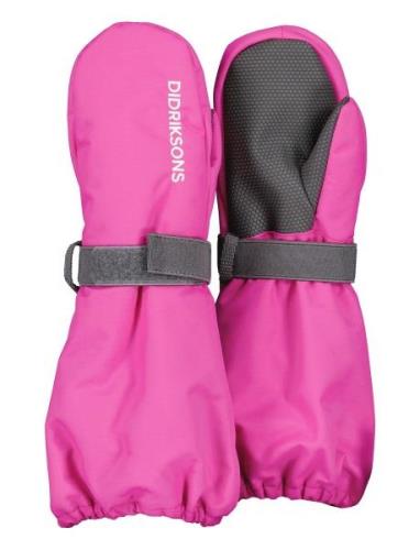 Biggles Mitten 7 Accessories Gloves & Mittens Mittens Pink Didriksons