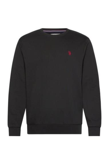 Hugo Reg Sw Uspa M Sweat Tops Sweatshirts & Hoodies Sweatshirts Black ...