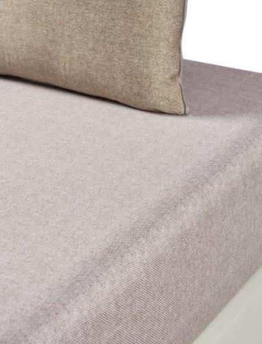 Carlow Fitted Sheet Home Textiles Bedtextiles Sheets Beige Boss Home