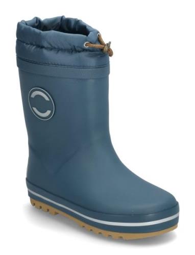 Winter Wellies Shoes Rubberboots High Rubberboots Blue Mikk-line