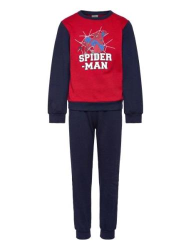 Joggings Pyjamassæt Navy Spider-man