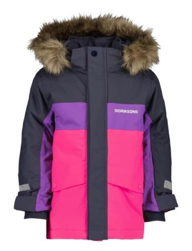 Bjrven Kids Parka 2 Parka Jakke Pink Didriksons