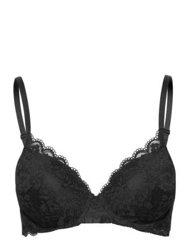 Bra Lilja Iris Lace Lingerie Bras & Tops Push Up Bras Black Lindex