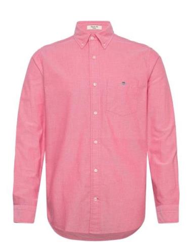 Reg Classic Oxford Shirt Tops Shirts Casual Pink GANT