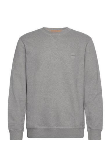 Westart Tops Sweatshirts & Hoodies Sweatshirts Grey BOSS