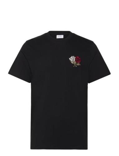 Felipe T-Shirt Tops T-Kortærmet Skjorte Black Les Deux