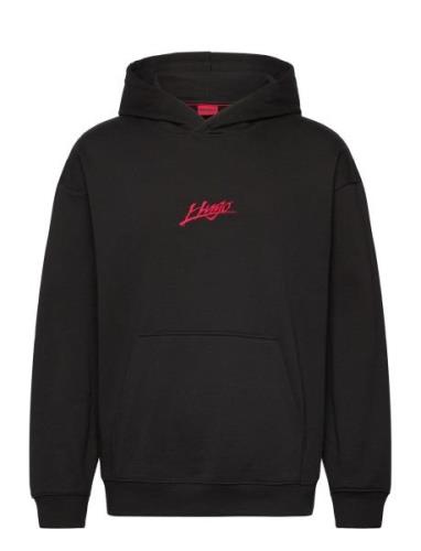 Dlogolong Designers Sweatshirts & Hoodies Hoodies Black HUGO