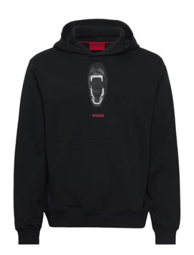 Dartchon Designers Sweatshirts & Hoodies Hoodies Black HUGO