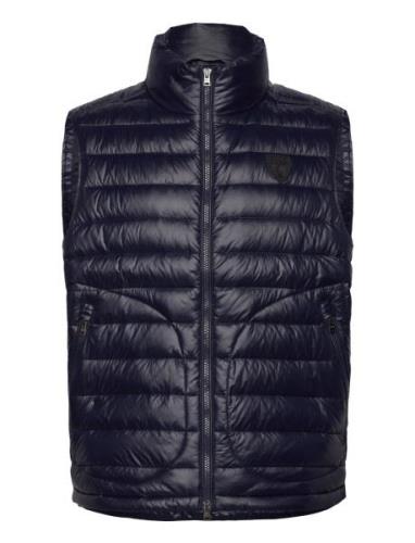 Glossed Down Vest Vest Navy Polo Ralph Lauren