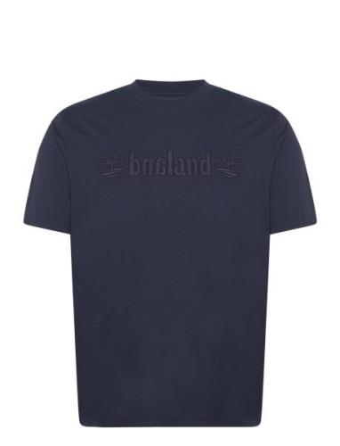 Short Sleeve Tee Tops T-Kortærmet Skjorte Navy Timberland