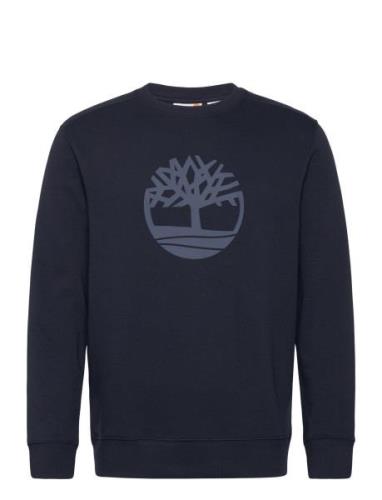 Kennebec River Tree Logo Crew Neck Sweatshirt Dark Sapphire Designers ...