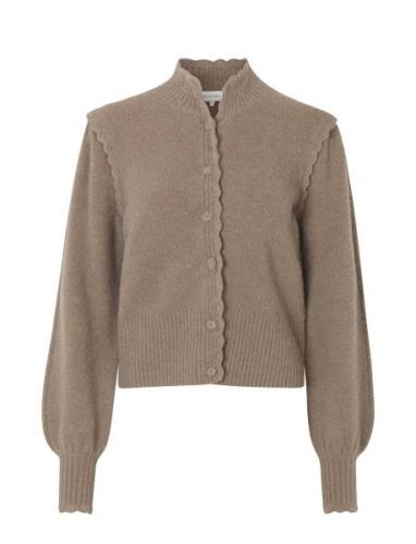 Bellisdea Rws Tops Knitwear Cardigans Brown Dea Kudibal