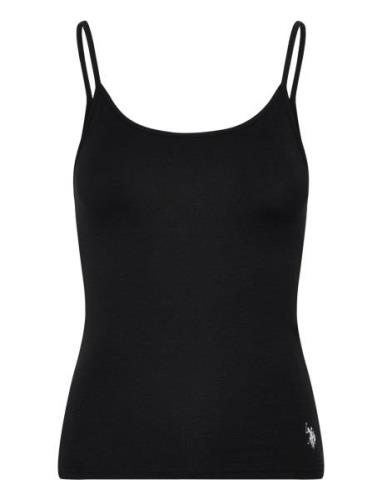 Uspa Top Ata Women Tops T-shirts & Tops Sleeveless Black U.S. Polo Ass...