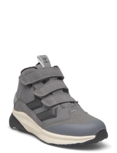 Reach Zero Mid Jr Sport Sneakers High-top Sneakers Grey Hummel