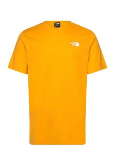 M S/S Redbox Tee Sport T-Kortærmet Skjorte Yellow The North Face