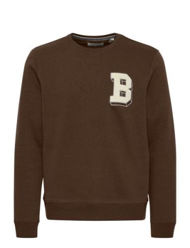 Sweatshirt Tops Sweatshirts & Hoodies Sweatshirts Brown Blend