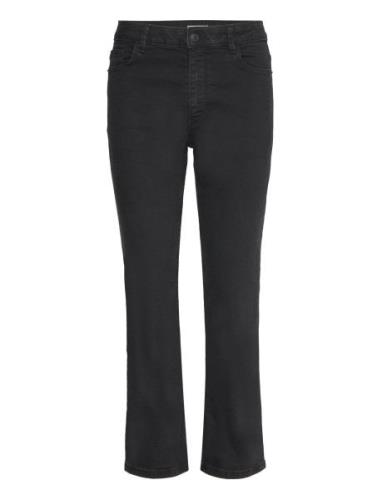 Trousers Denim Karen Cr Black Bottoms Jeans Flares Black Lindex