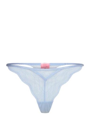 Isabelle String Tr G-streng Undertøj Blue Hunkemöller