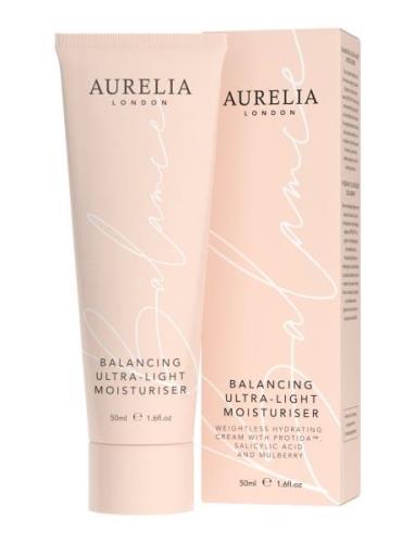 Balancing Ultralight Moisturiser Fugtighedscreme Dagcreme Pink Aurelia...