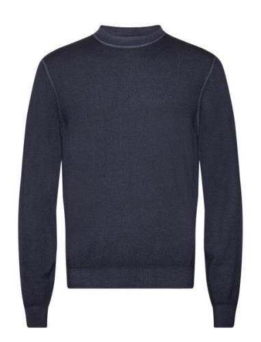 Astefano Tops Sweatshirts & Hoodies Sweatshirts Navy BOSS