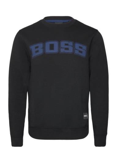 Watt_Nfl Tops Sweatshirts & Hoodies Sweatshirts Black BOSS