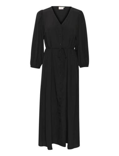 Kadorit Dress Maxikjole Festkjole Black Kaffe