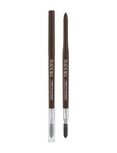 The Brow Fix 24H Pencil Longwear & Waterproof 02 Dark Brown Øjenbrynsb...