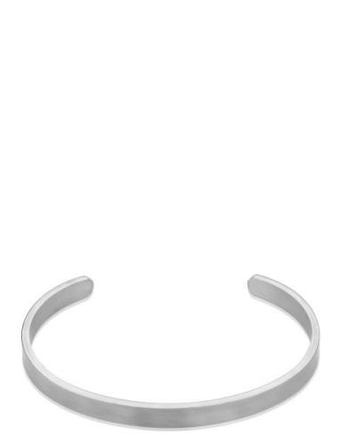 Basic Bangle Bracelet Armbånd Smykker Silver Samie