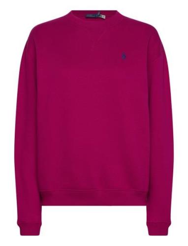 Arctic Fleece-Lsl-Sws Tops Sweatshirts & Hoodies Sweatshirts Pink Polo...