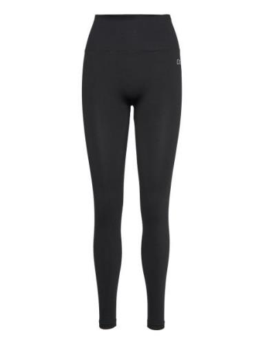 Sesh Tights Sport Running-training Tights Seamless Tights Black Drop O...