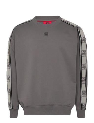 Dustrip_Rb Designers Sweatshirts & Hoodies Sweatshirts Grey HUGO