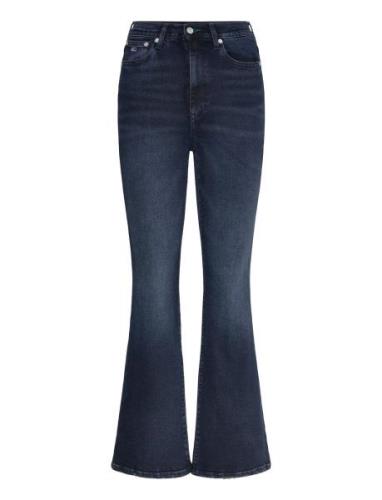 Sylvia Hgh Flare Dh6268 Bottoms Jeans Flares Navy Tommy Jeans