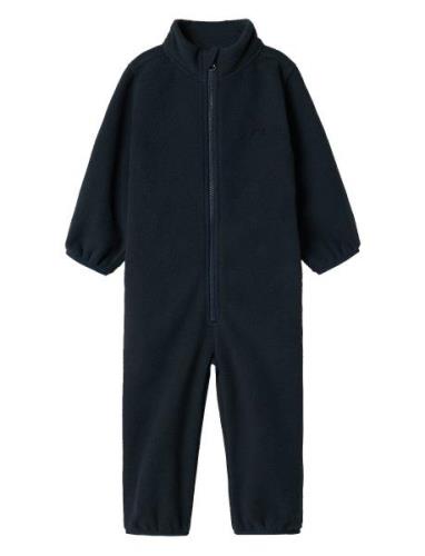 Nmnspektra Fleece Suit Fo Outerwear Fleece Outerwear Fleece Suits Navy...