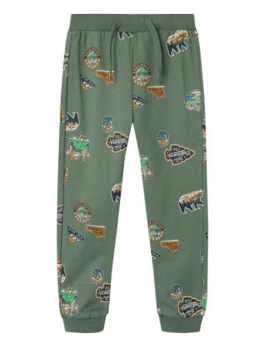 Nmmnenno Sweat Pant Bru Pb Bottoms Sweatpants Green Name It