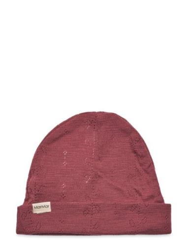 Aiko Accessories Headwear Hats Baby Hats Burgundy MarMar Copenhagen