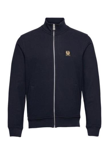 Belstaff Full Zip Sweatshirt Dark Ink Designers Sweatshirts & Hoodies ...