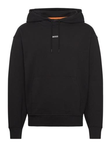 Wesmallhood Tops Sweatshirts & Hoodies Hoodies Black BOSS