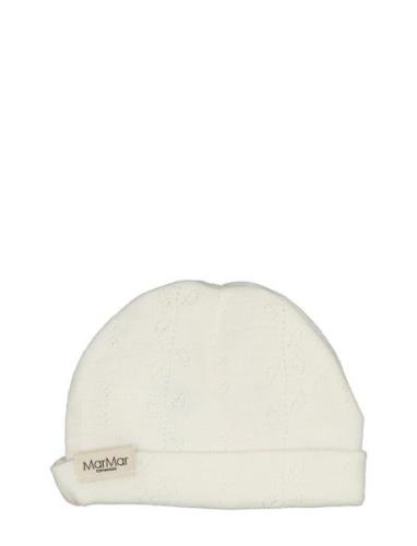 Aiko Accessories Headwear Hats Baby Hats White MarMar Copenhagen