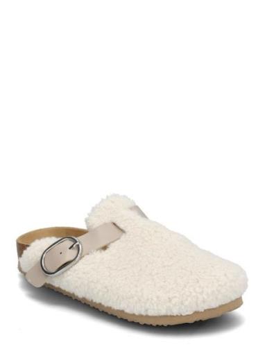 Pcnesli Slipper Slippers Hjemmesko Cream Pieces