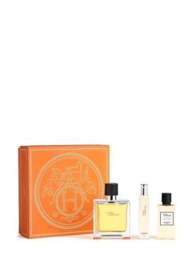 Terre D'hermès Pp Set 75Ml + 15Ml + Hbsg 40Ml Feh24 Beauty Men All Set...