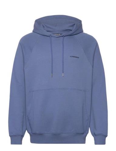 Callan Hoodie Designers Sweatshirts & Hoodies Hoodies Blue J. Lindeber...