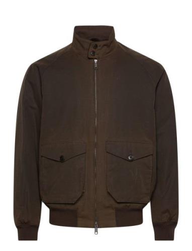 Waxed G9 Af Pocket Bomberjakke Jakke Brown Baracuta