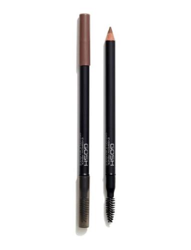 Gosh Eyebrow Pencil Øjenbrynsblyant Makeup Black GOSH COPENHAGEN