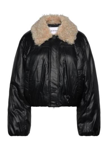 Fran Jacket Outerwear Faux Fur Black Stand Studio