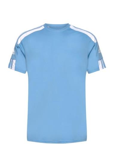 Squadra 21 Jersey Short Sleeve Tops T-Kortærmet Skjorte Blue Adidas Pe...