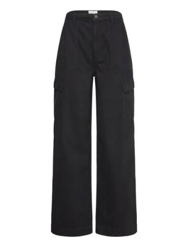 Wilmafv Bottoms Trousers Cargo Pants Black FIVEUNITS