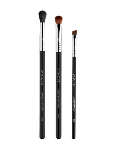 Perfect Eyes Brush Set Makeupsæt Makeup Black SIGMA Beauty