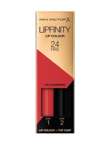 Lipfinity 140 Charming Lipgloss Makeup Brown Max Factor